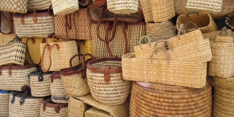 Baskets festival in Montsalvy