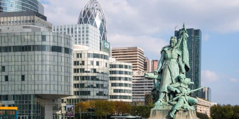 La Défense business district in Paris