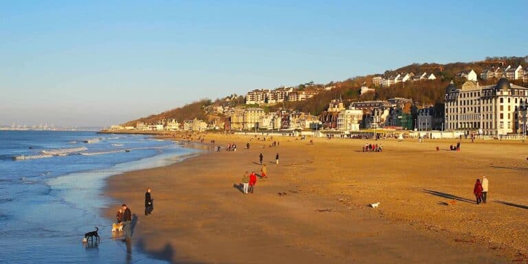 Trouville-sur-mer beach