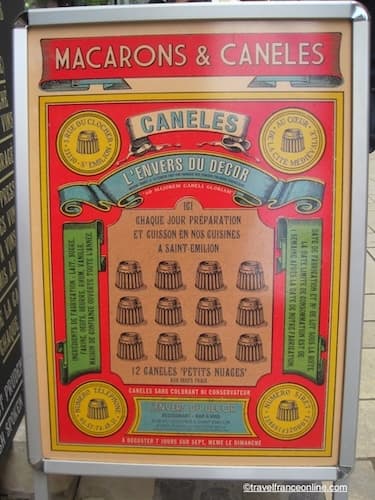 Macarons de Saint-Emilion advertisment