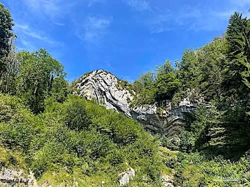 Chapeau de Gendarme viewpoint on Lacets de Septmoncel