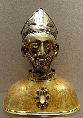 Reliquary of Saint Martin at the Louvre Museum