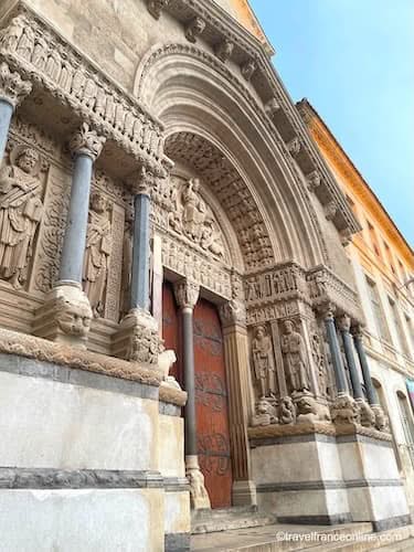 Arles Saint-Trophime Cathedral's 12th-century porch
