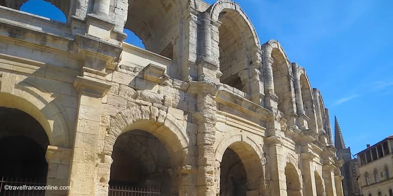 Arles amphitheatre in Provence